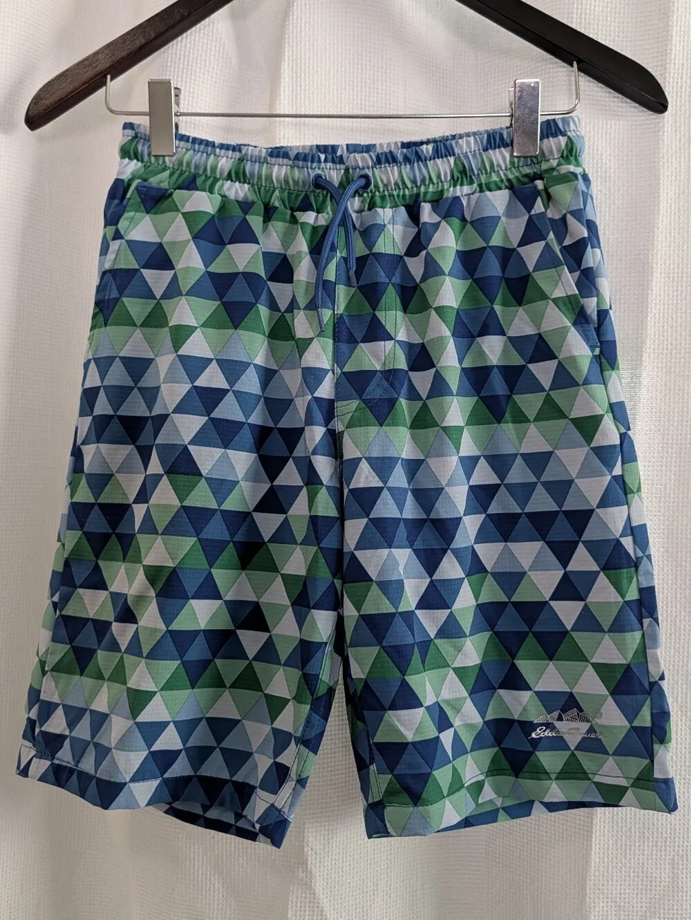 Eddie Bauer Geometric Swim Trunks